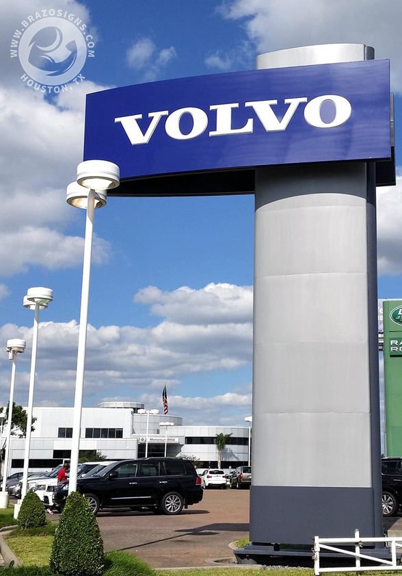 Volvo Parking Lot Lighting